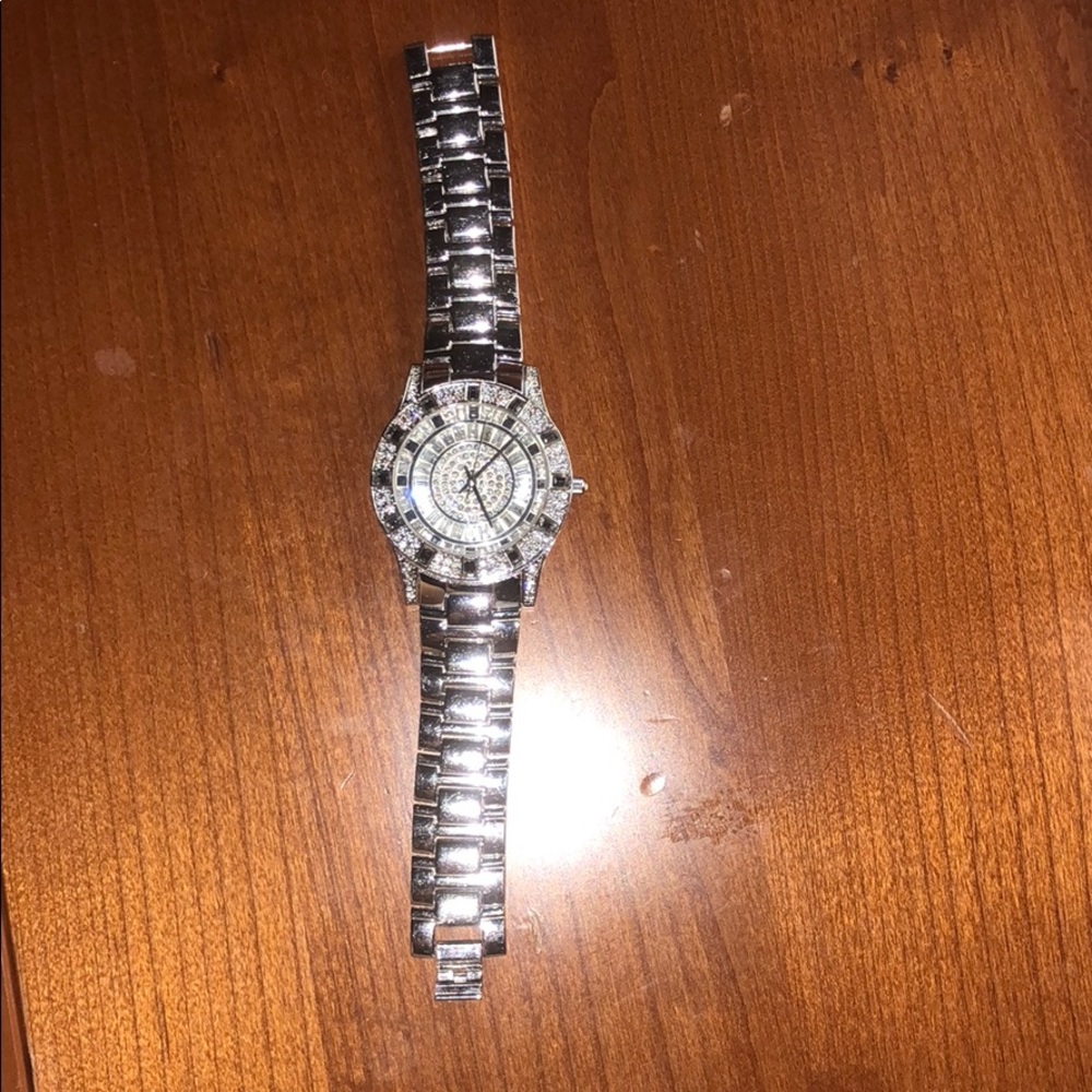 Victoria W ladies watch with Swarovski Crystals